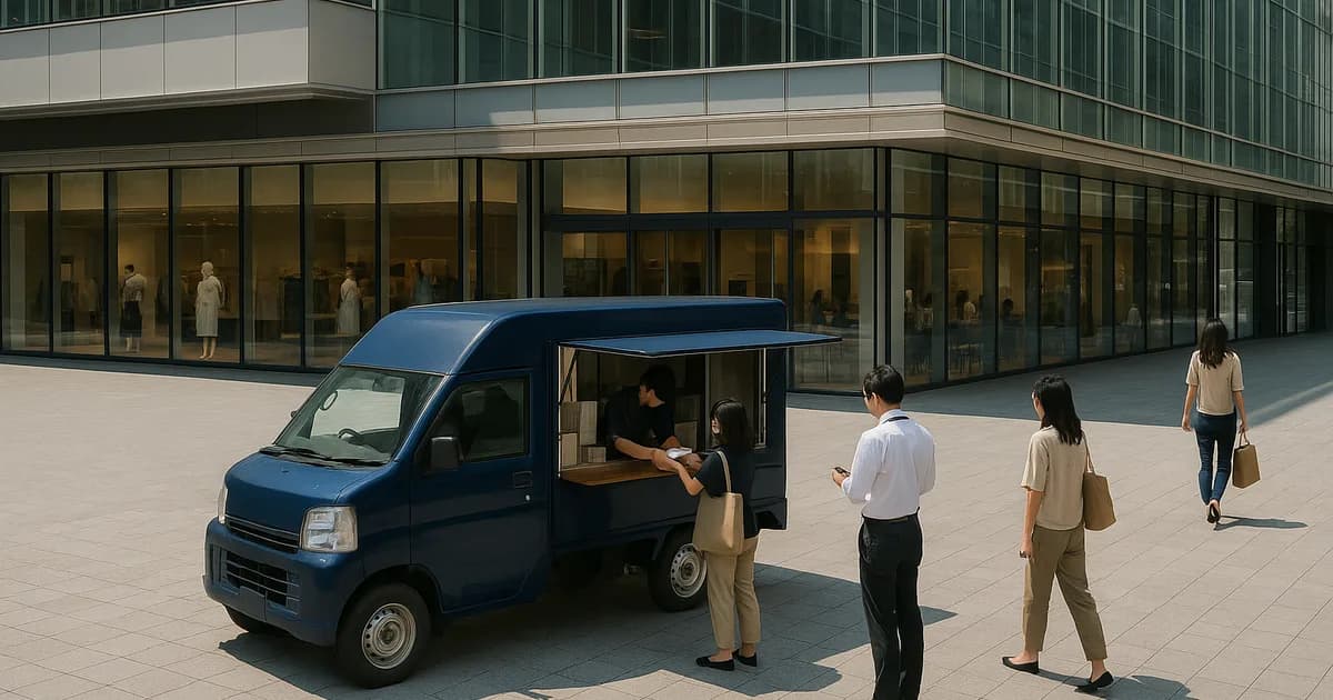商業施設・オフィスビルにキッチンカーを導入する効果とは
