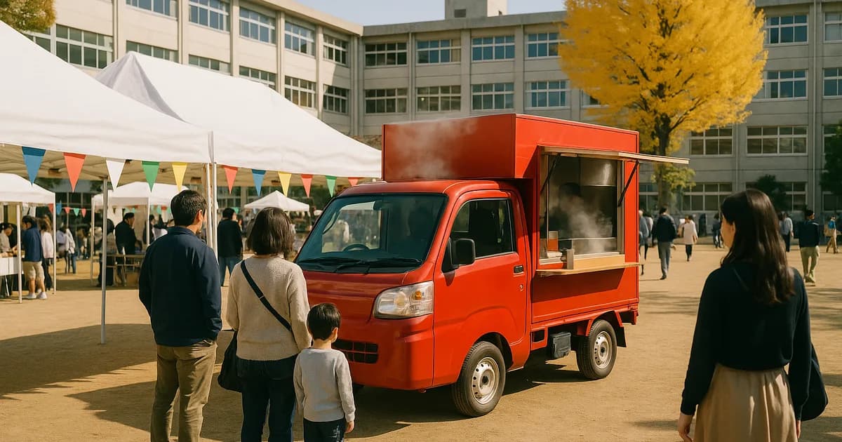 学園祭・文化祭にキッチンカーを呼ぶには？手順・時期・出店料の決め方